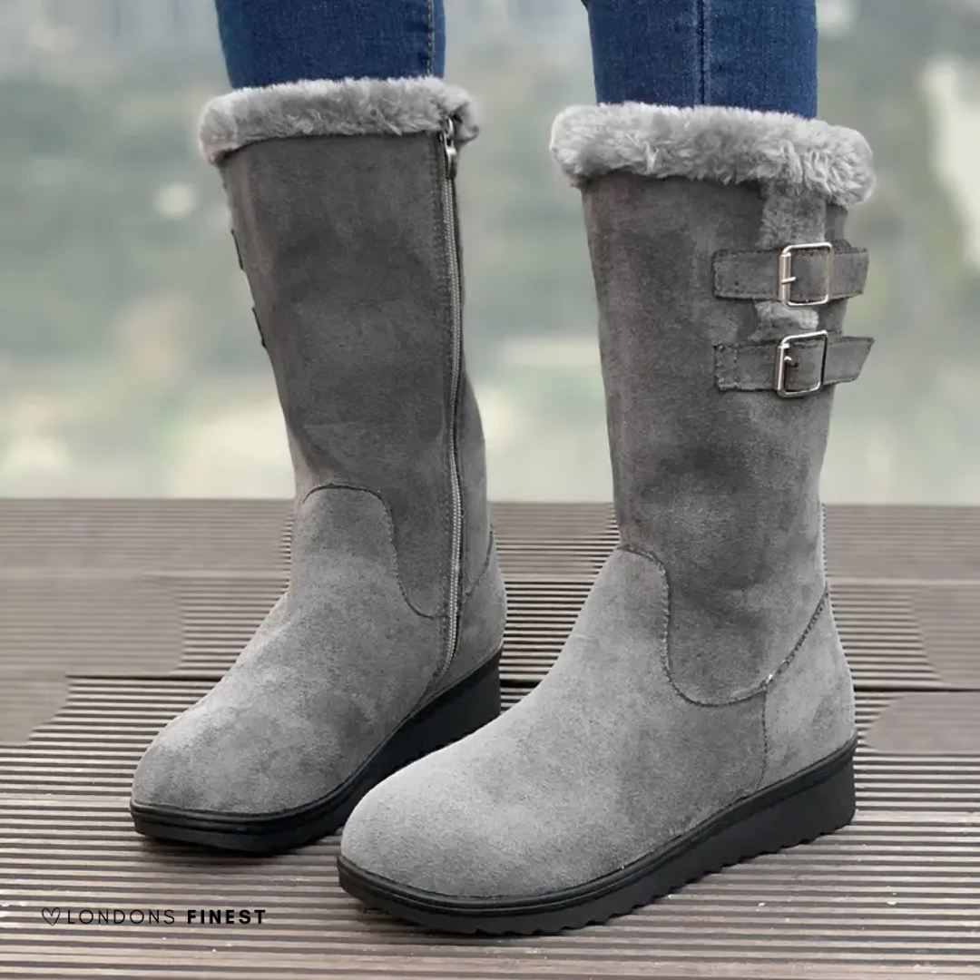 Boots For Women | Mid-Calf Flat Sole