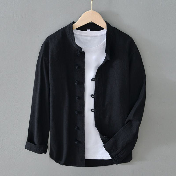 Men's Shirt | Mandarin Collar