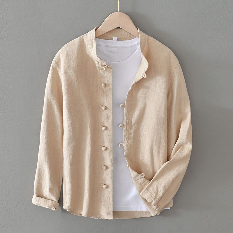 Men's Shirt | Mandarin Collar
