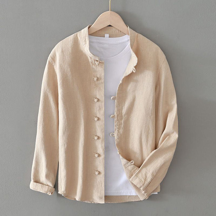 Men's Shirt | Mandarin Collar