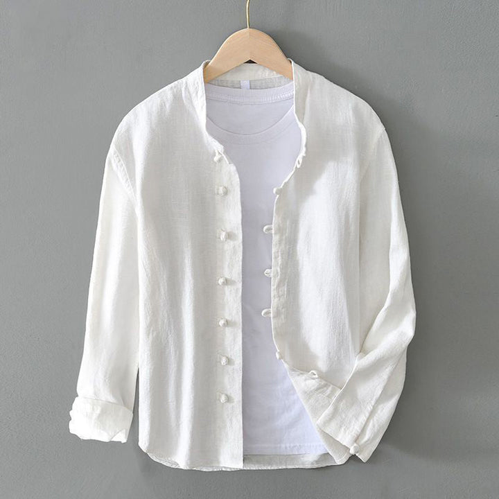 Men's Shirt | Mandarin Collar