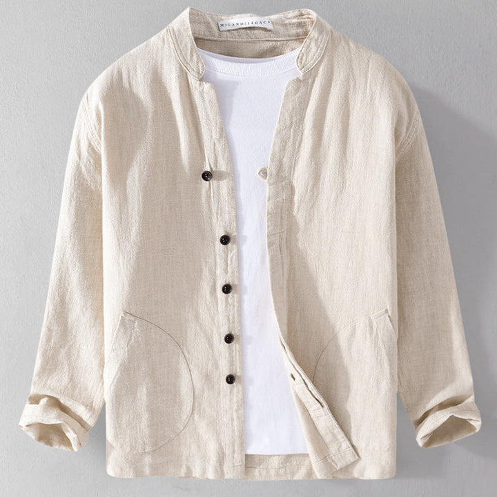Men's Shirt Jacket | Mandarin