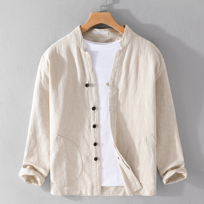 Men's Shirt Jacket | Mandarin