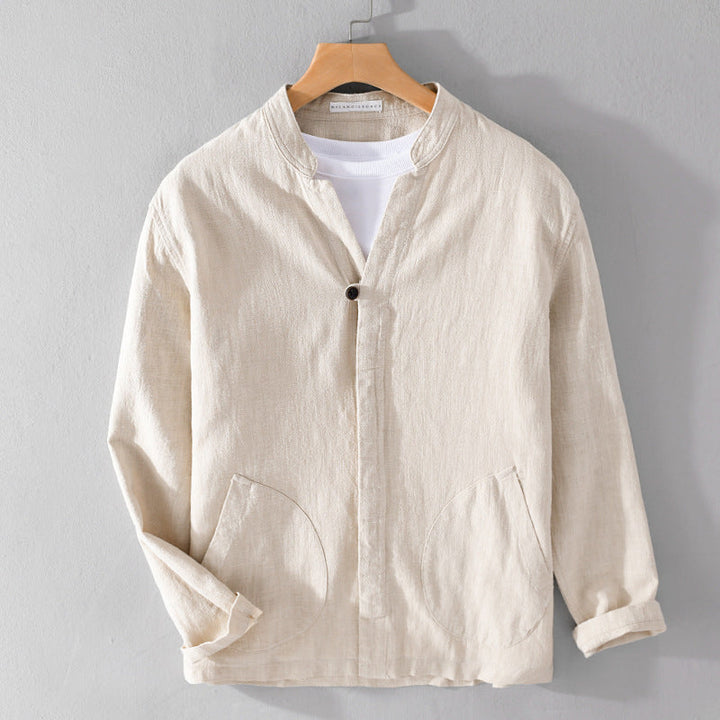 Men's Shirt Jacket | Mandarin