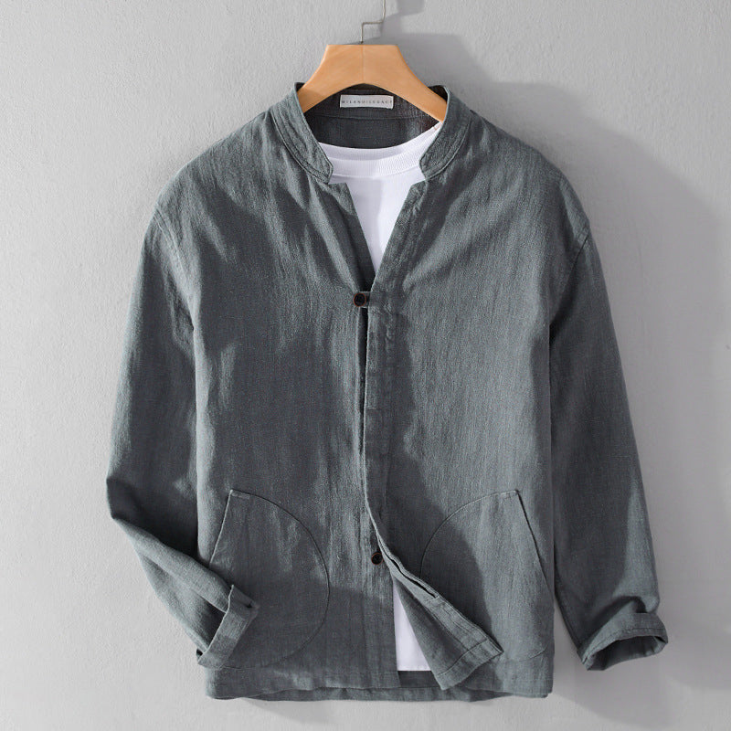 Men's Shirt Jacket | Mandarin