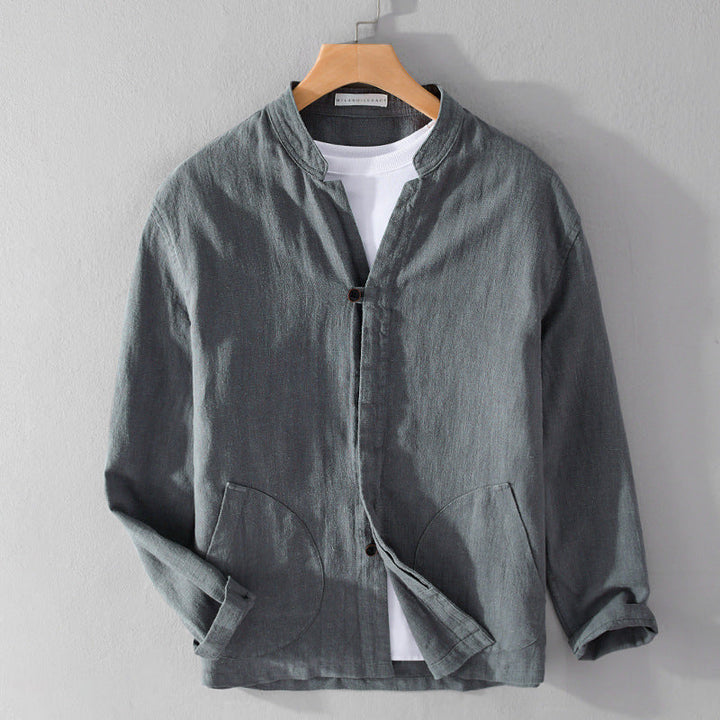 Men's Shirt Jacket | Mandarin