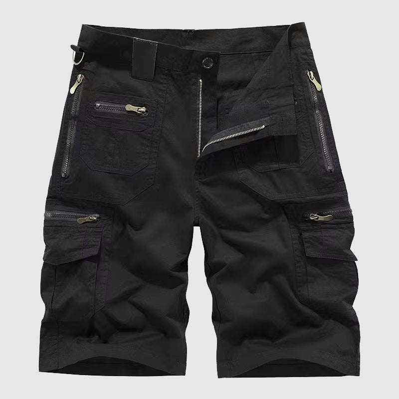 Men’s Cargo Shorts | Multi Zip Pocket Design