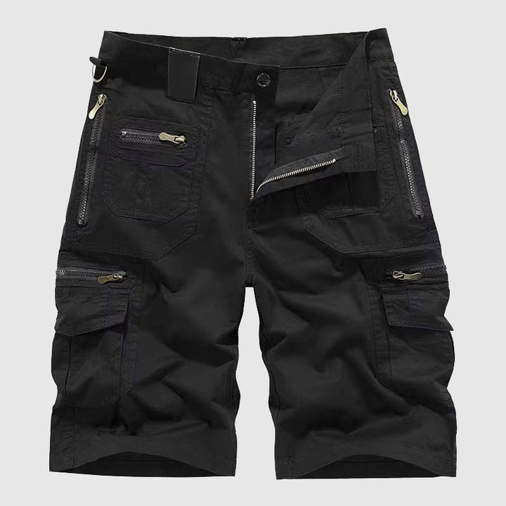 Men’s Cargo Shorts | Multi Zip Pocket Design