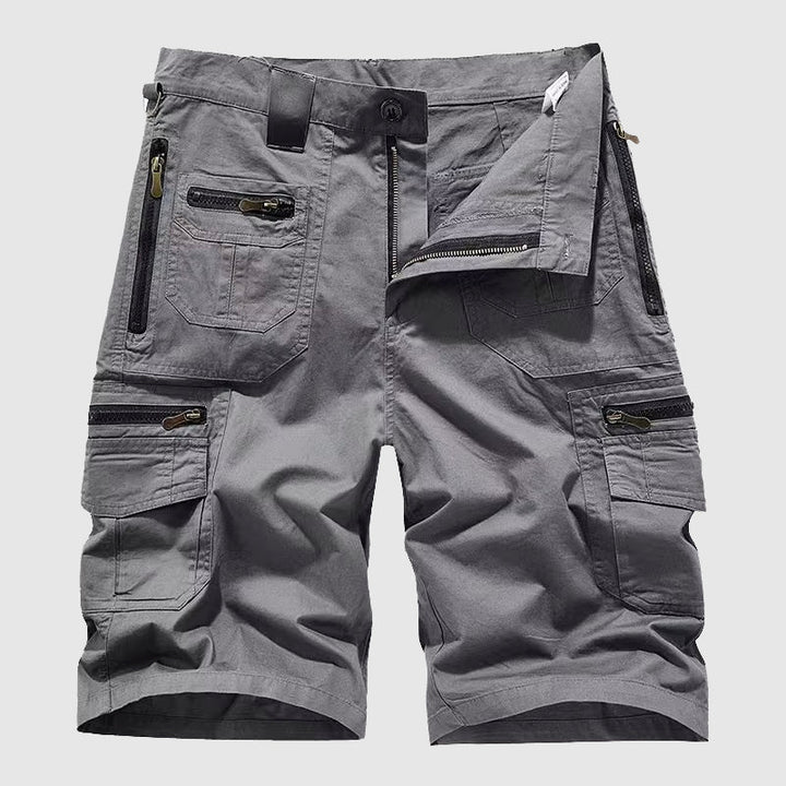 Men’s Cargo Shorts | Multi Zip Pocket Design
