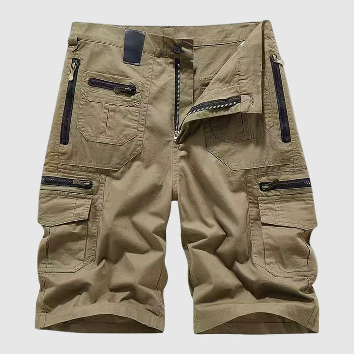 Men’s Cargo Shorts | Multi Zip Pocket Design