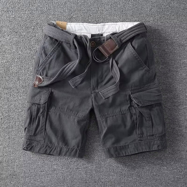 Men’s Cargo Shorts | Belted Multi Pocket