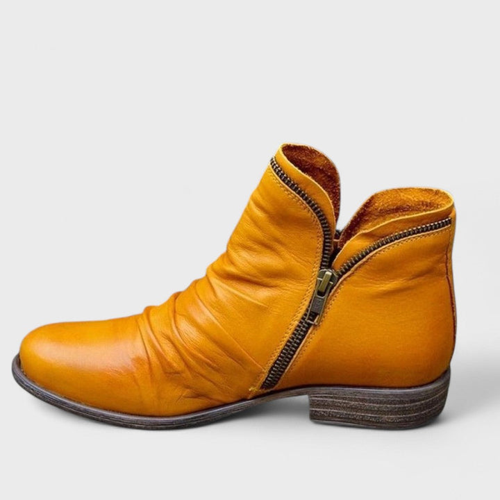 Boots For Women | Ankle Height Side Zip Closure