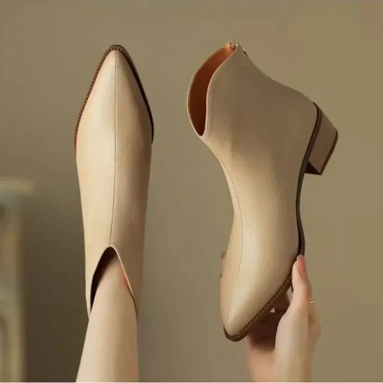 Boots For Women | Ankle-Length Shaft Pointed Toe