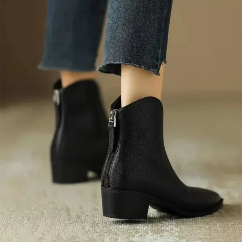Boots For Women | Ankle-Length Shaft Pointed Toe
