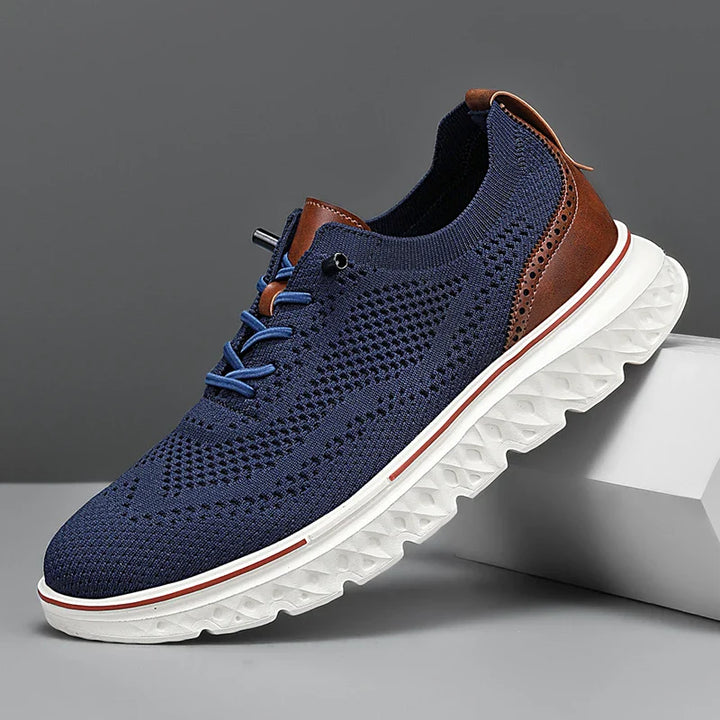 Men's Sneakers | Lace-Up Knit Upper