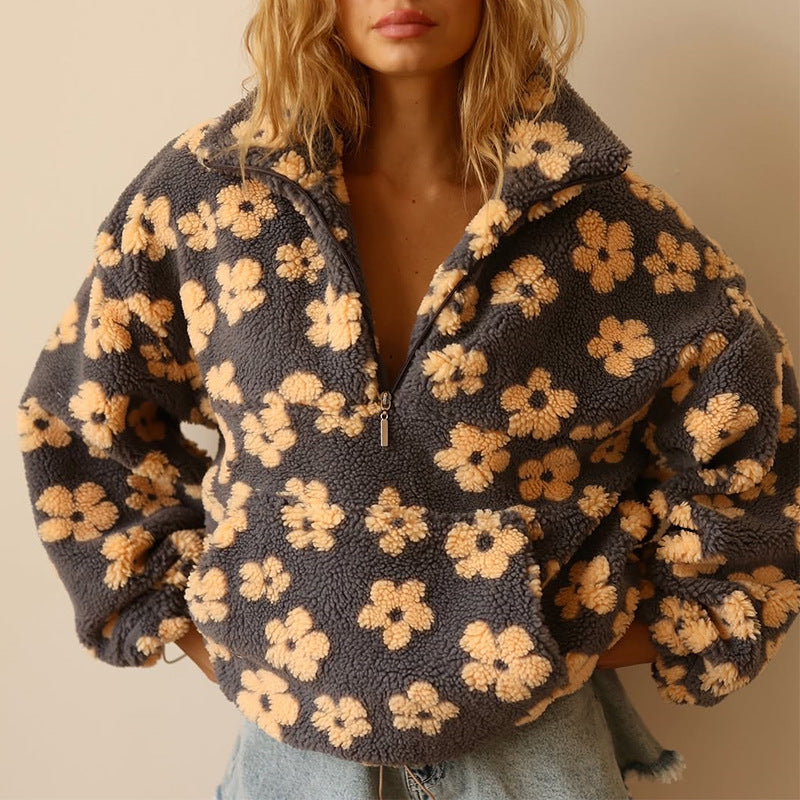 Women’s Sweater | Floral Pattern
