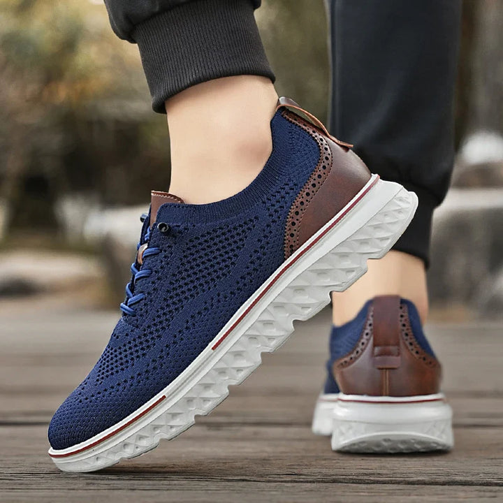 Men's Sneakers | Lace-Up Knit Upper