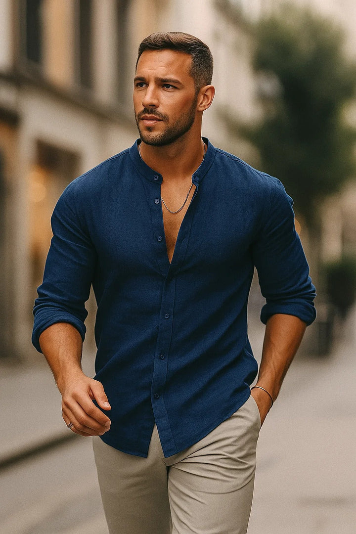 Men's Casual Shirt | 3/4 Sleeve