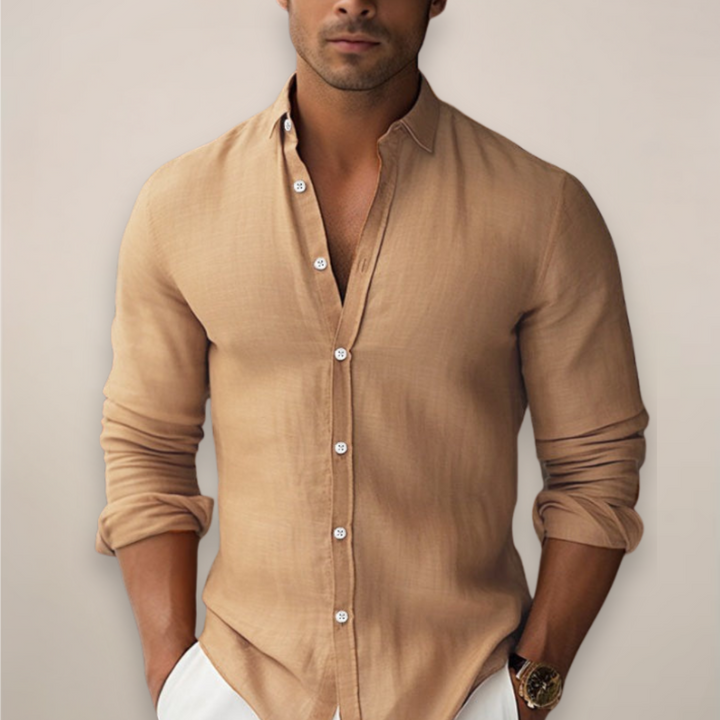 Men's Short Sleeve Shirt | Summer Button-Up