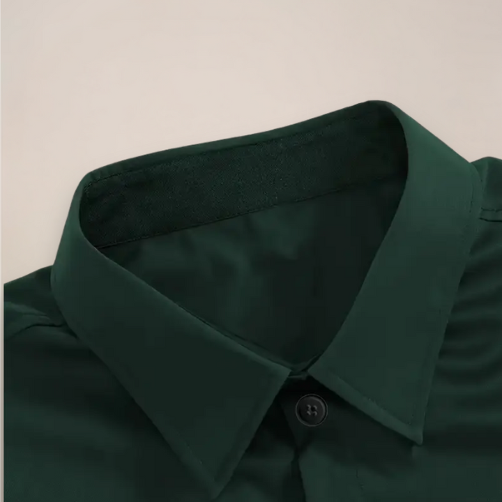 Men’s Dress Shirt | Long Sleeve Button Front