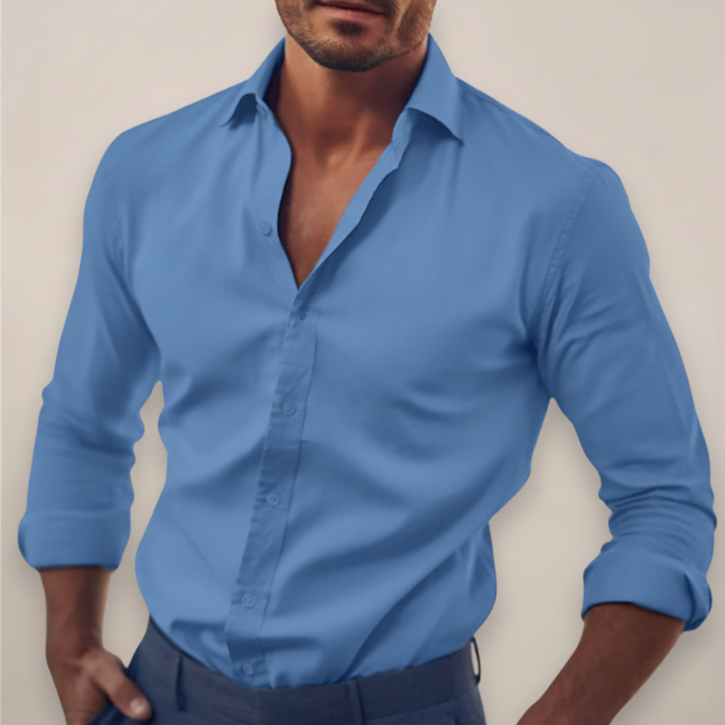 Men's Long Sleeve Shirt | Button-Up