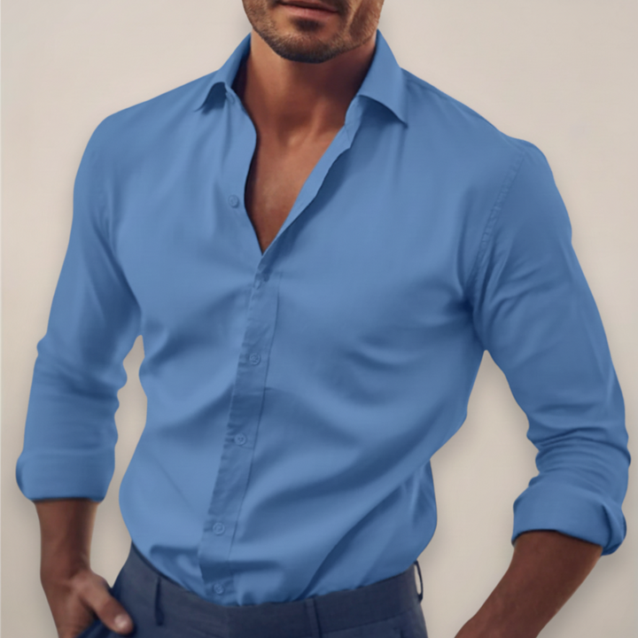 Men's Long Sleeve Shirt | Button-Up
