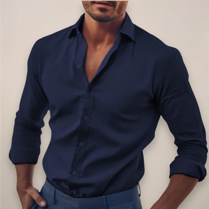 Men's Long Sleeve Shirt | Button-Up