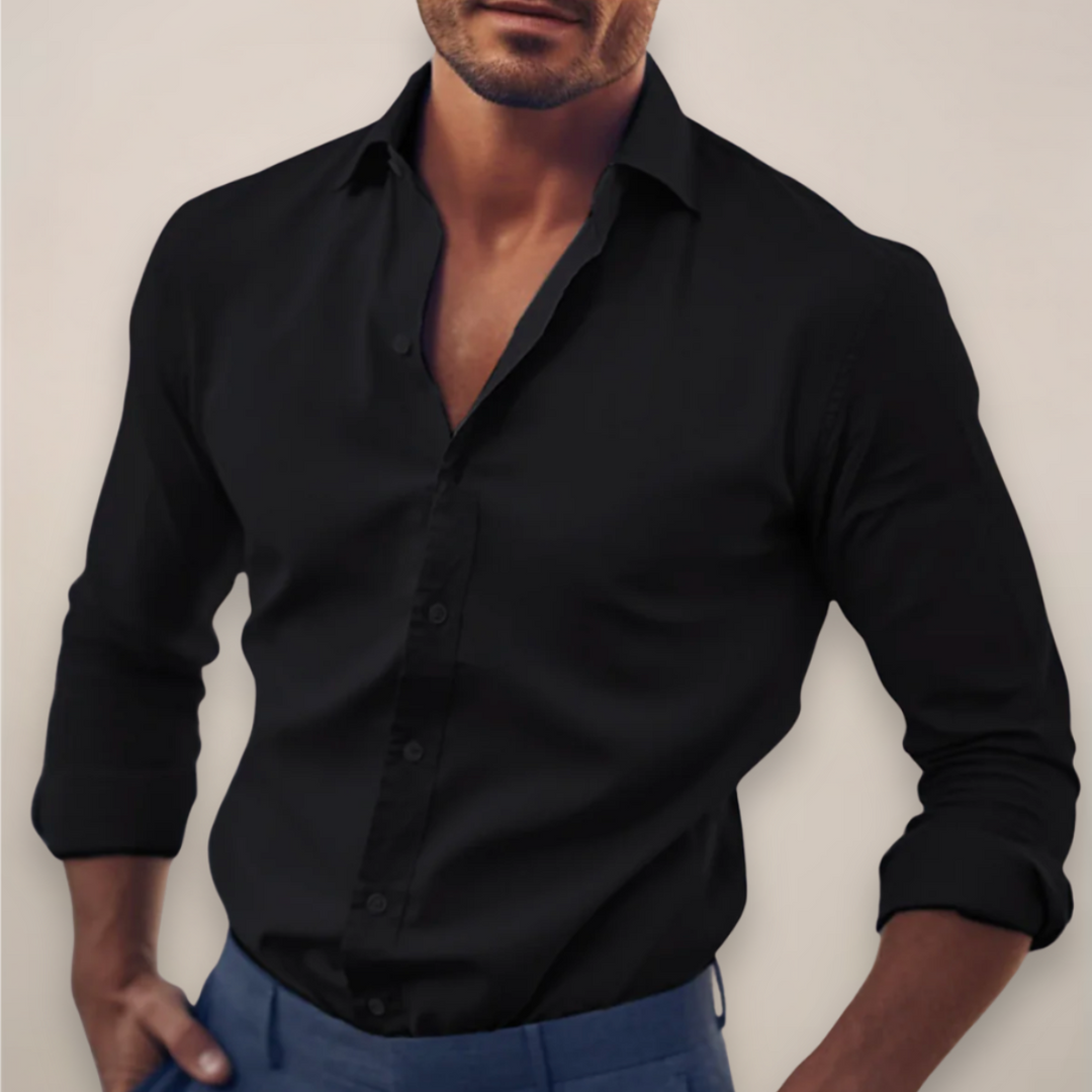 Men's Long Sleeve Shirt | Button-Up
