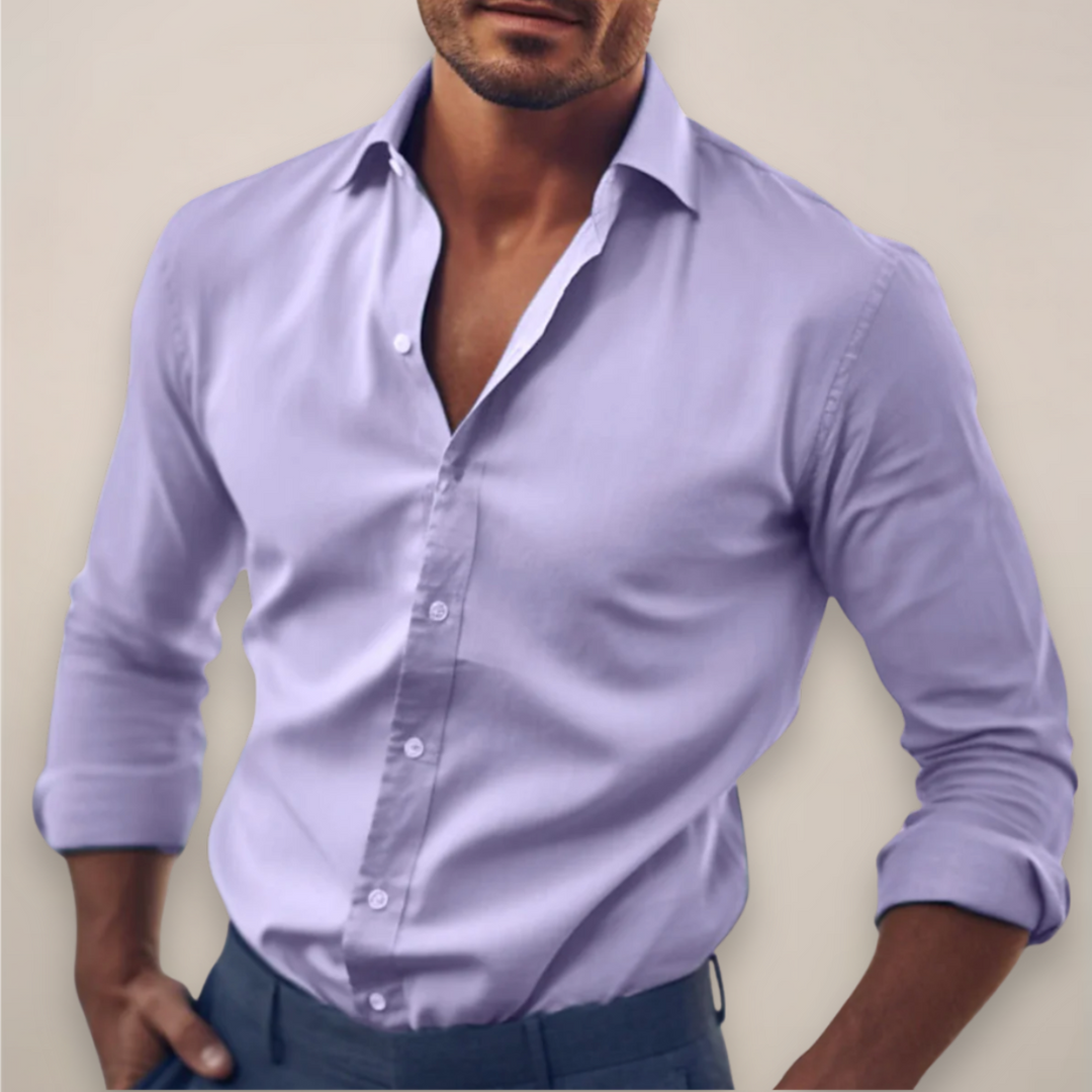 Men's Long Sleeve Shirt | Button-Up