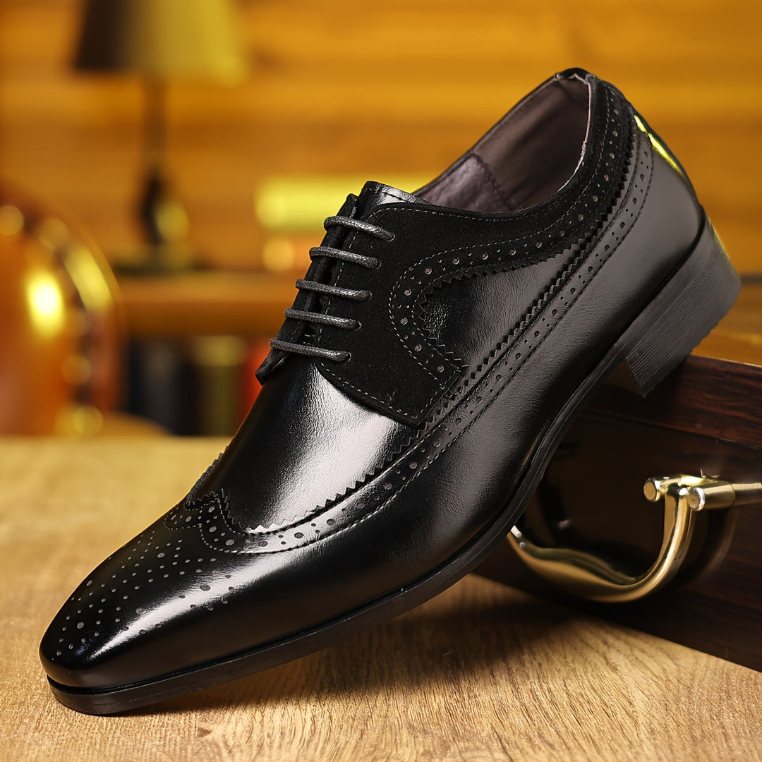 Men's Dress Shoes | Lace Up Wingtip Style