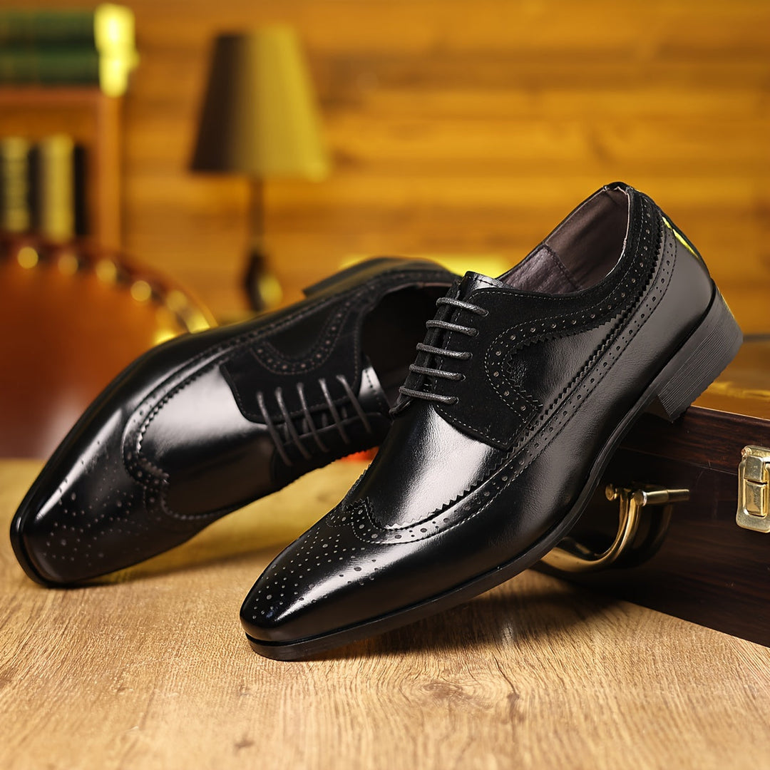 Men's Dress Shoes | Lace Up Wingtip Style