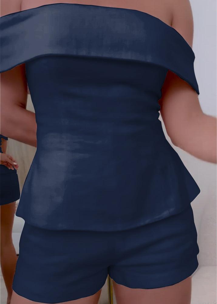 Women's Two-Piece Set | Coordinated Top and Shorts