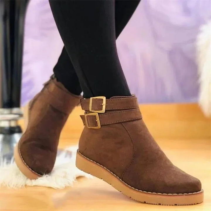 Boots for Women | Double Buckle Strap