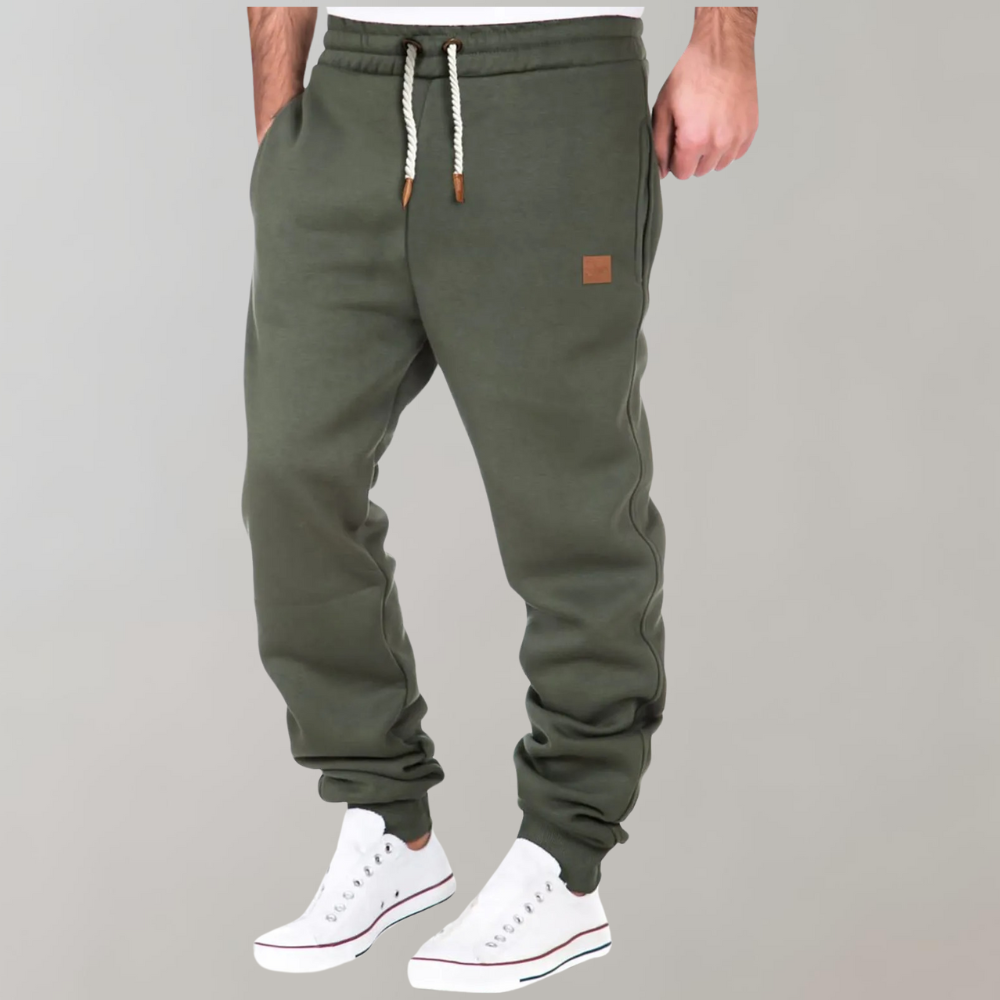 Men’s Jogger Pants | Tapered Leg Cuffed Hem