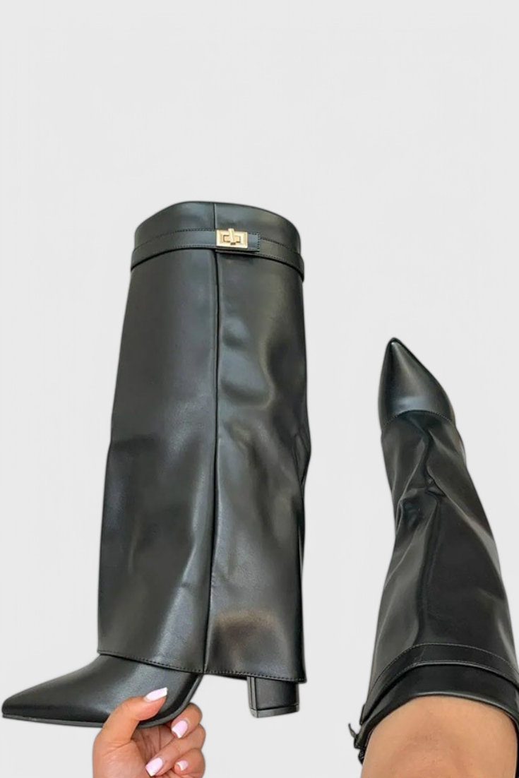 Boots For Women | Pointed Knee-High