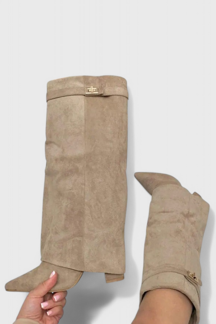 Boots For Women | Pointed Knee-High