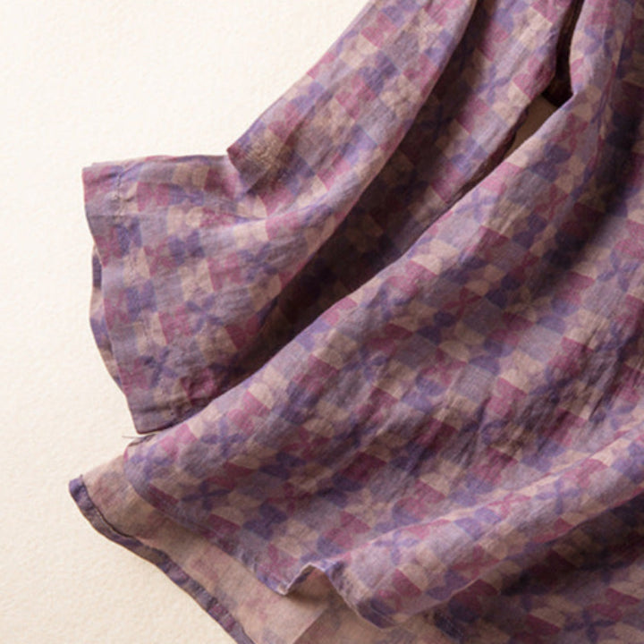 Women’s Blouse | Printed V-Neck