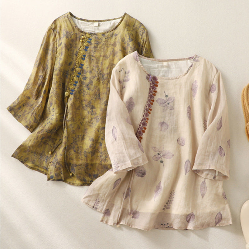 Women's Blouse | Front Detail Button