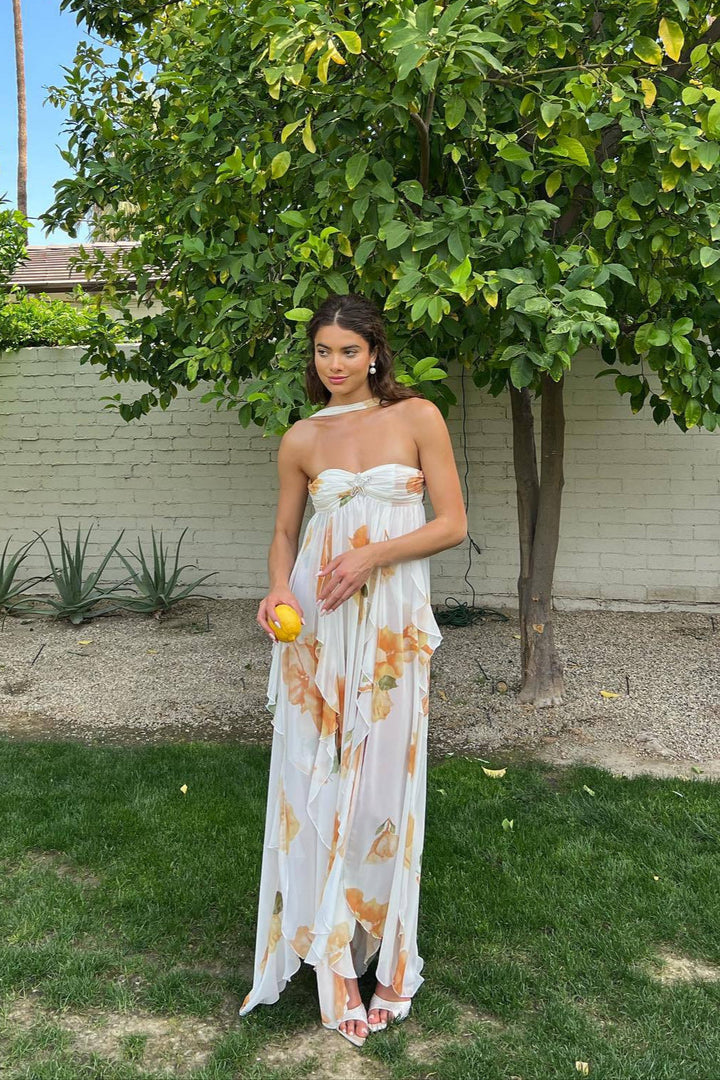 Women’s Dress | Halter Strap Maxi