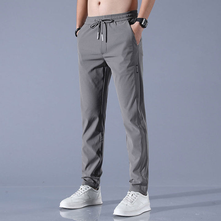 Men’s Trousers | Drawstring Waist Slim Fit