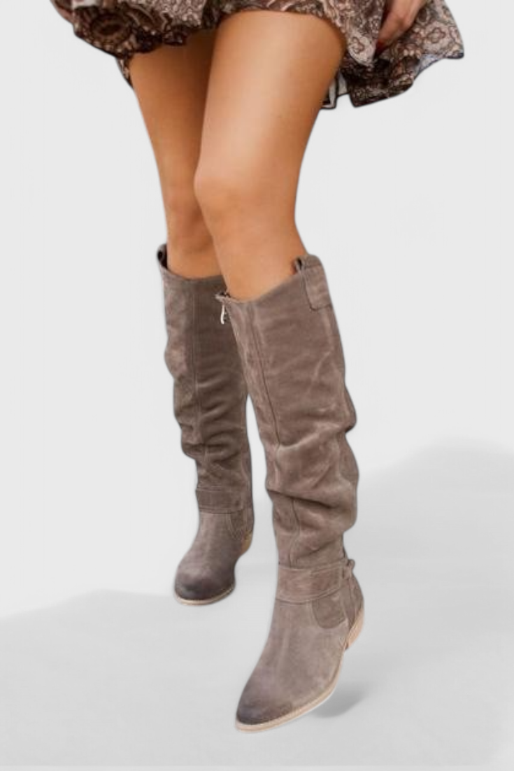Boots For Women | Knee High Side Zip