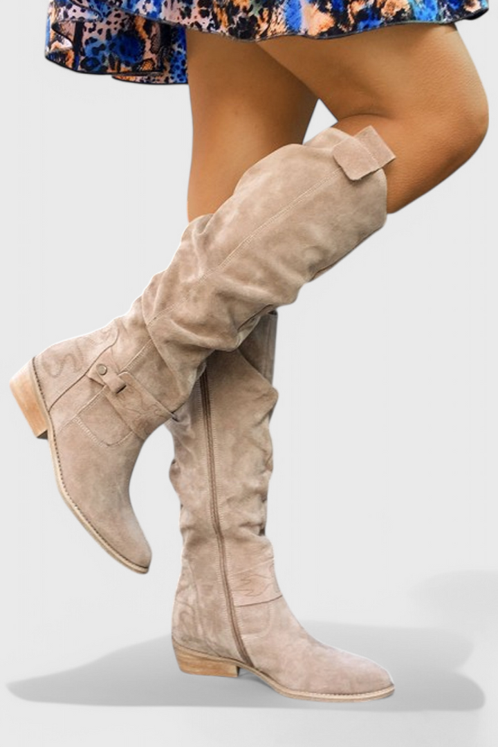 Boots For Women | Knee High Side Zip
