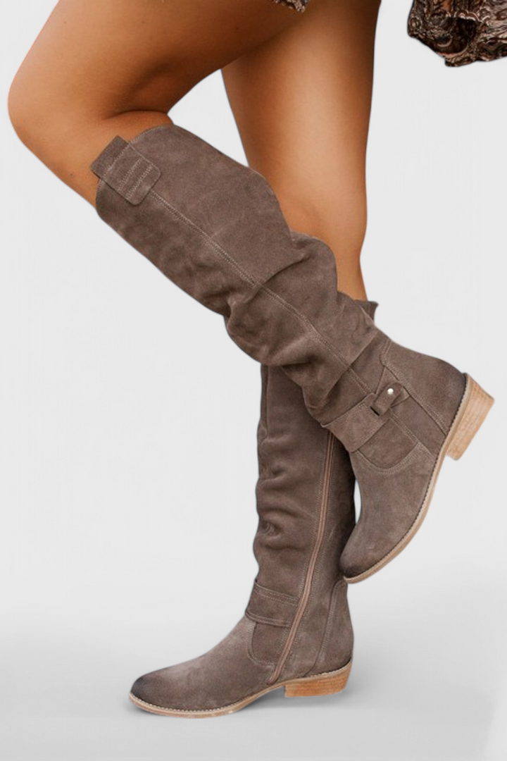 Boots For Women | Knee High Side Zip