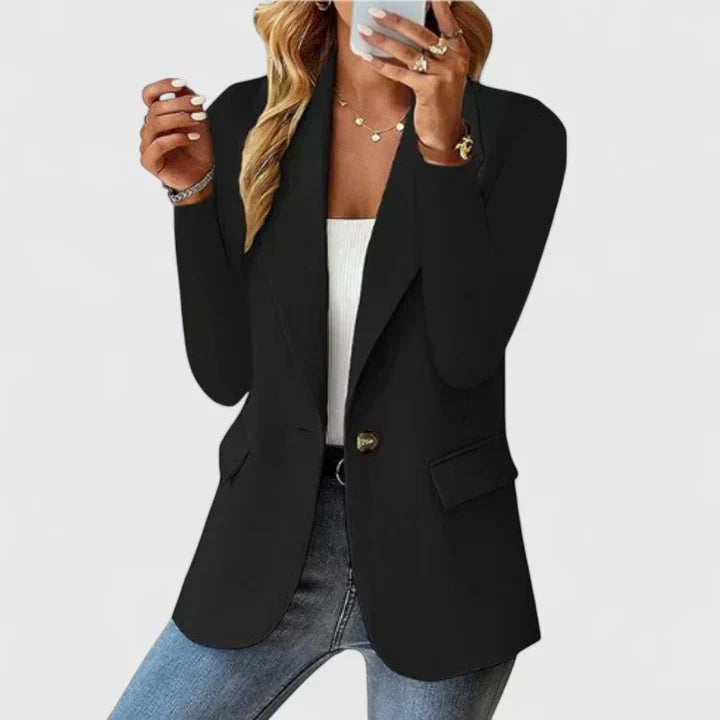 Women's Blazer | Single Button Lapel