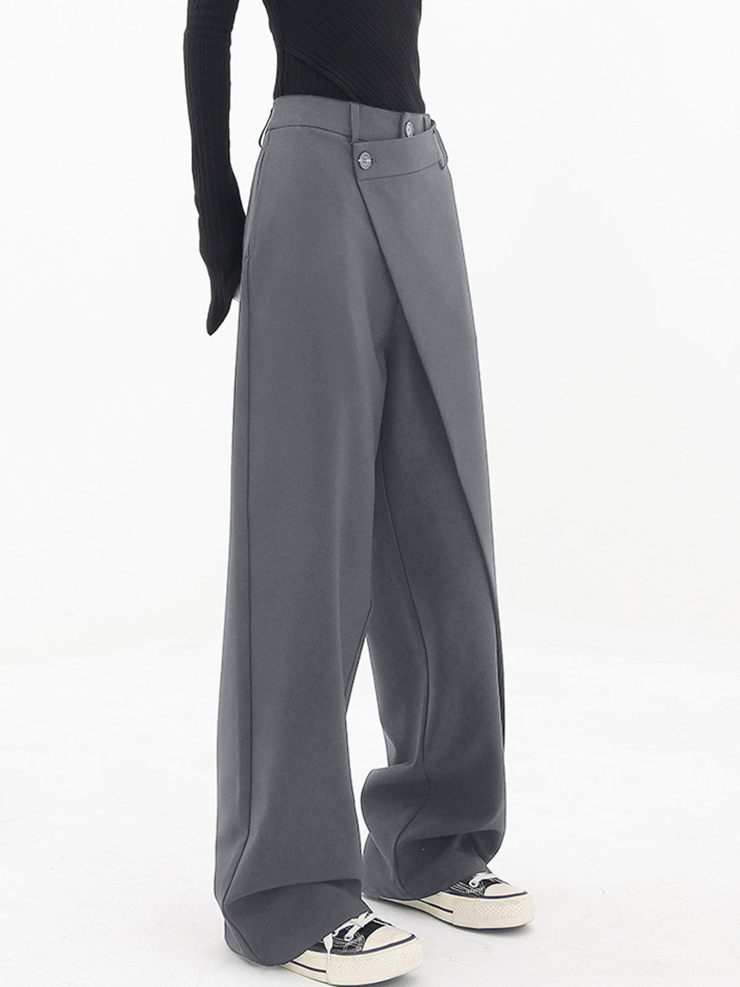 Women's Trousers | Layered Front Waistband