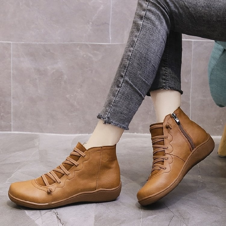 Boots for Women | Side Zipper Ankle Cut