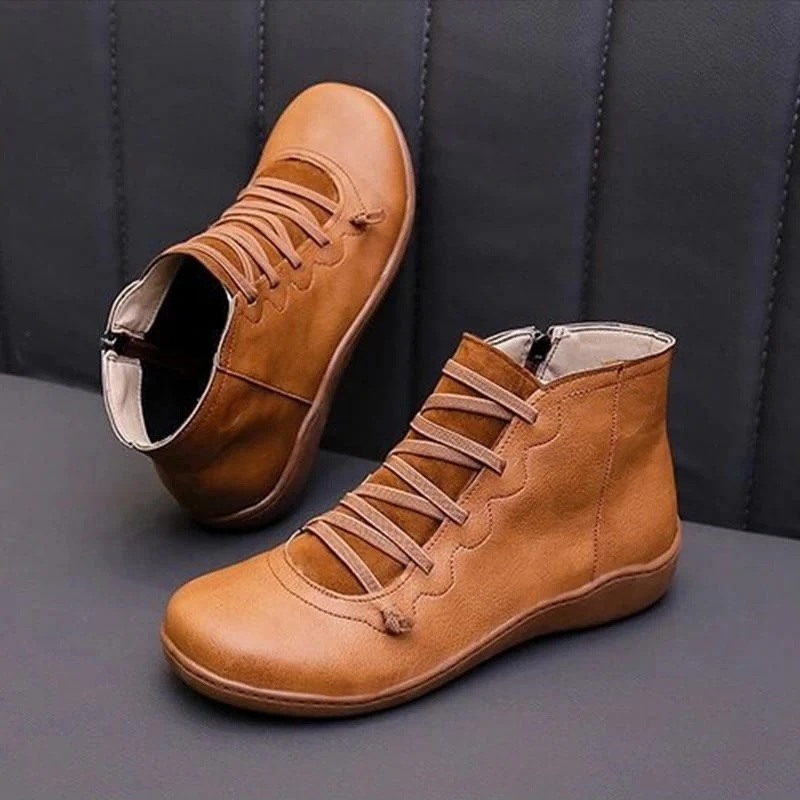 Boots for Women | Side Zipper Ankle Cut