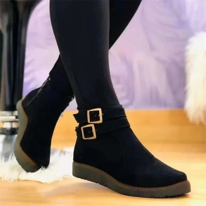 Boots for Women | Double Buckle Strap