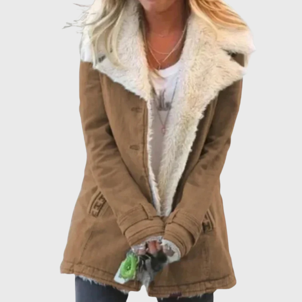 Women’s Winter Coat | Wide Collar