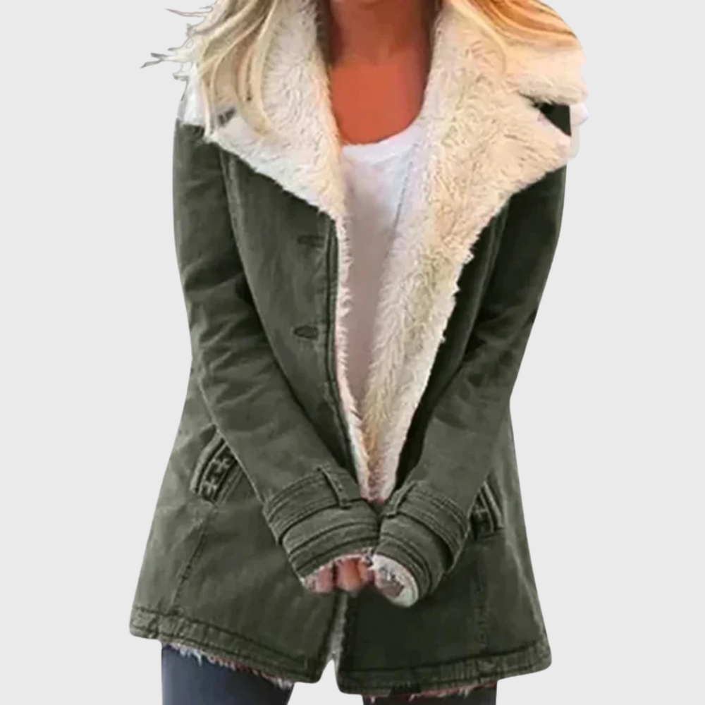 Women’s Winter Coat | Wide Collar